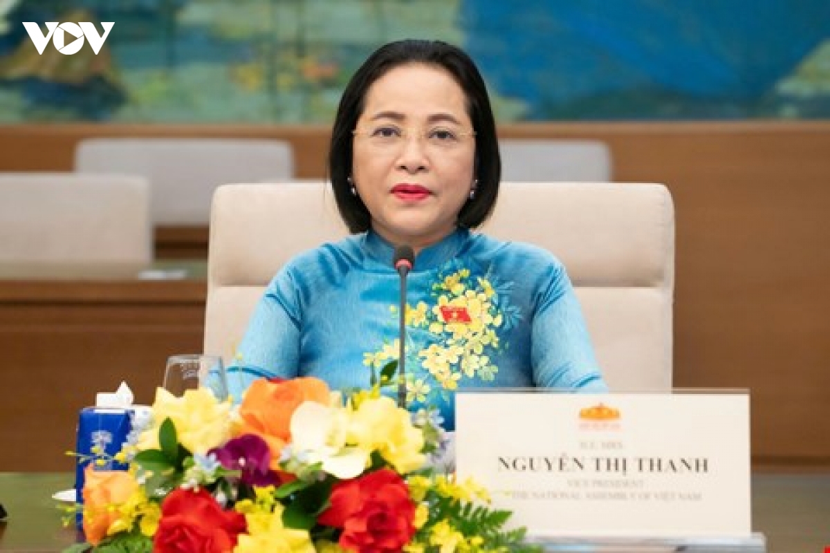 pho chu tich quoc hoi nguyen thi thanh tiep Doan nghi si ha vien hoa ky hinh anh 1