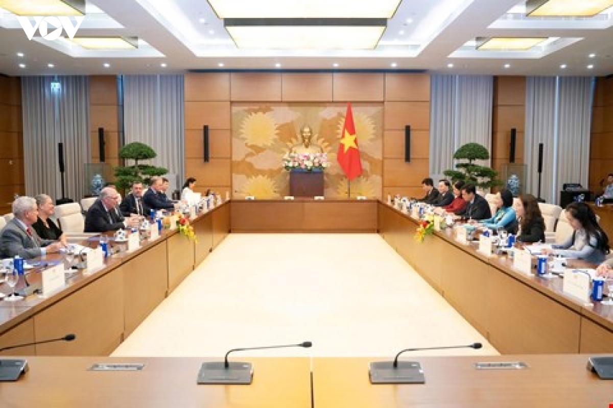 pho chu tich quoc hoi nguyen thi thanh tiep Doan nghi si ha vien hoa ky hinh anh 2