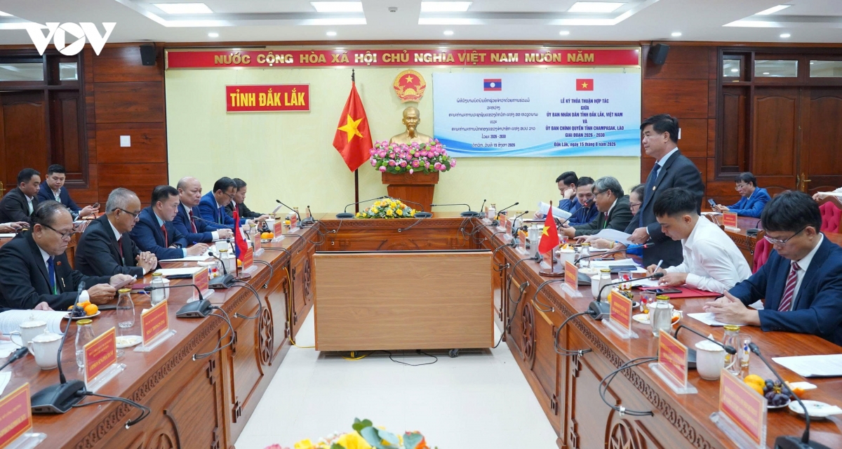 Dak lak va champasak tang cuong hop tac giai doan 2026-2030 hinh anh 1