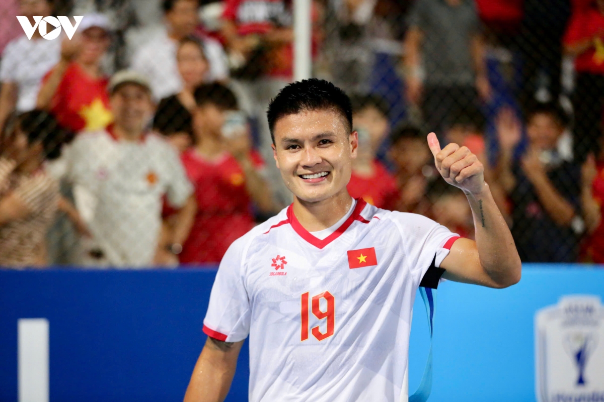 quang hai co duyen dac biet voi cap dau Dt viet nam vs Dt campuchia hinh anh 1