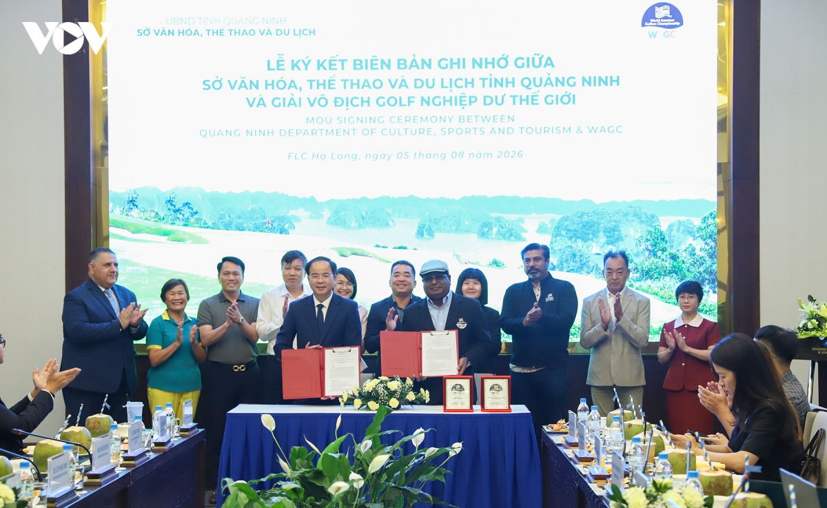 ky ket hop tac dang cai vong chung ket giai vo dich golf nghiep du the gioi 2027 hinh anh 1