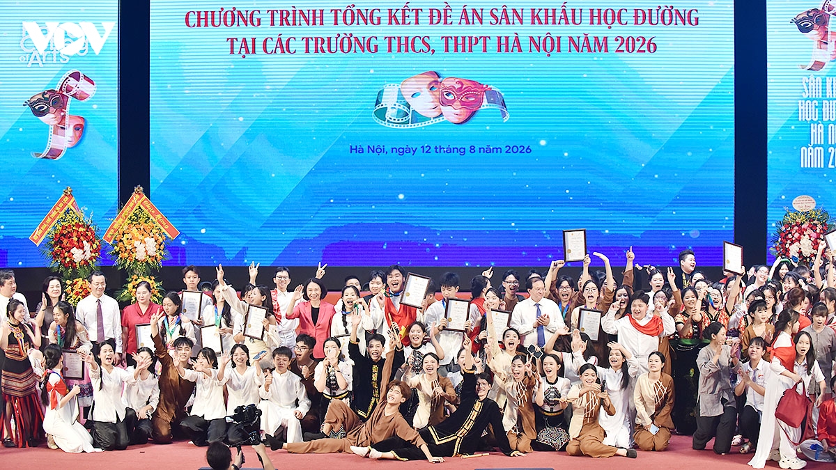 san khau hoc duong 2026 bat ngo voi chat luong nghe thuat cua hoc sinh thu do hinh anh 1
