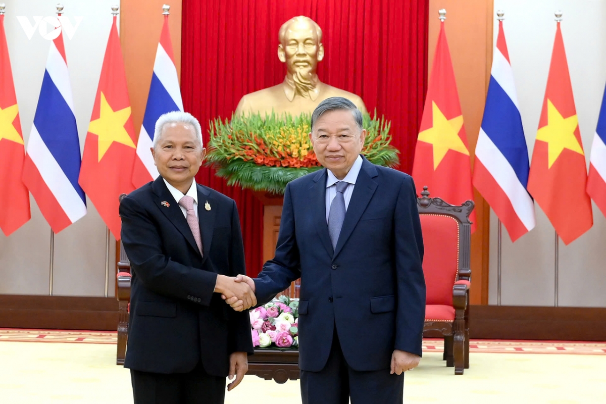 tong bi thu, chu tich nuoc tiep chu tich quoc hoi kiem chu tich ha vien thai lan hinh anh 1