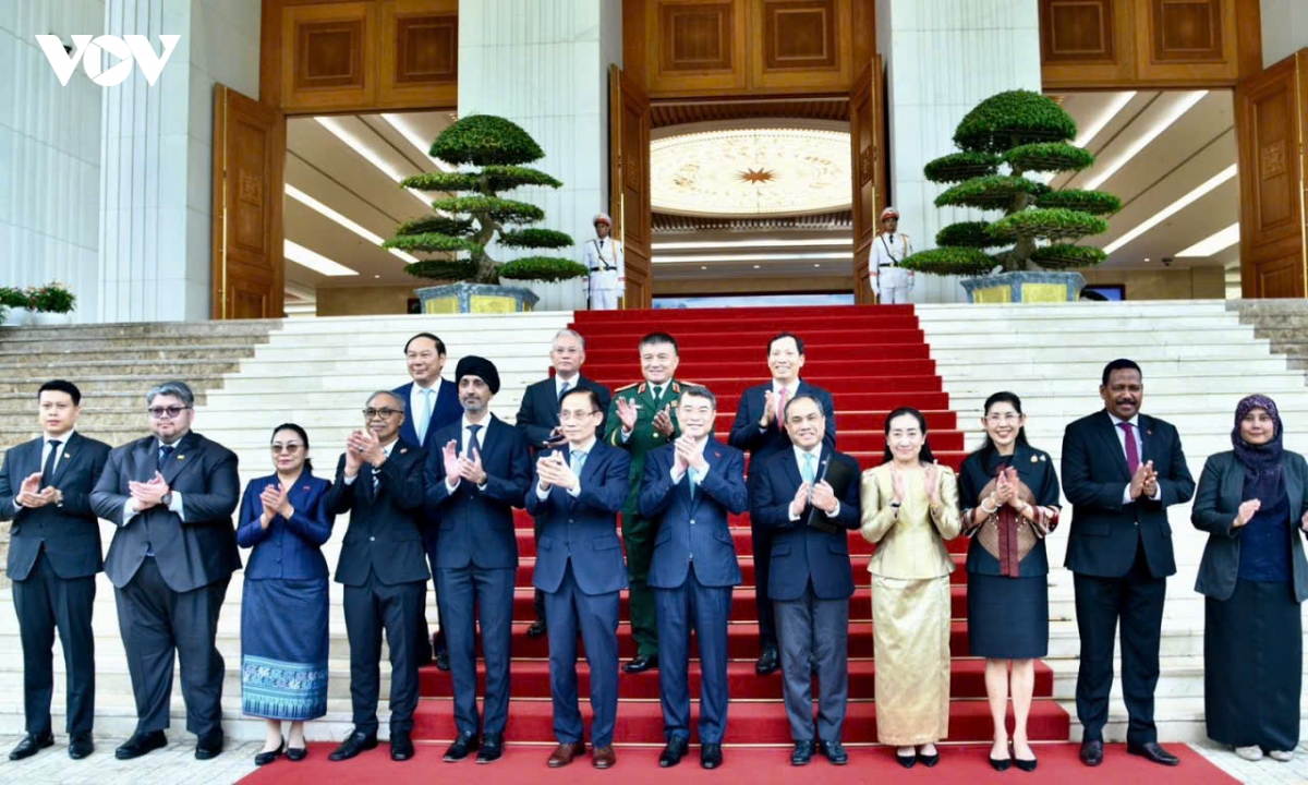 thu tuong tiep dai su, dai bien cac nuoc asean den chao xa giao hinh anh 3
