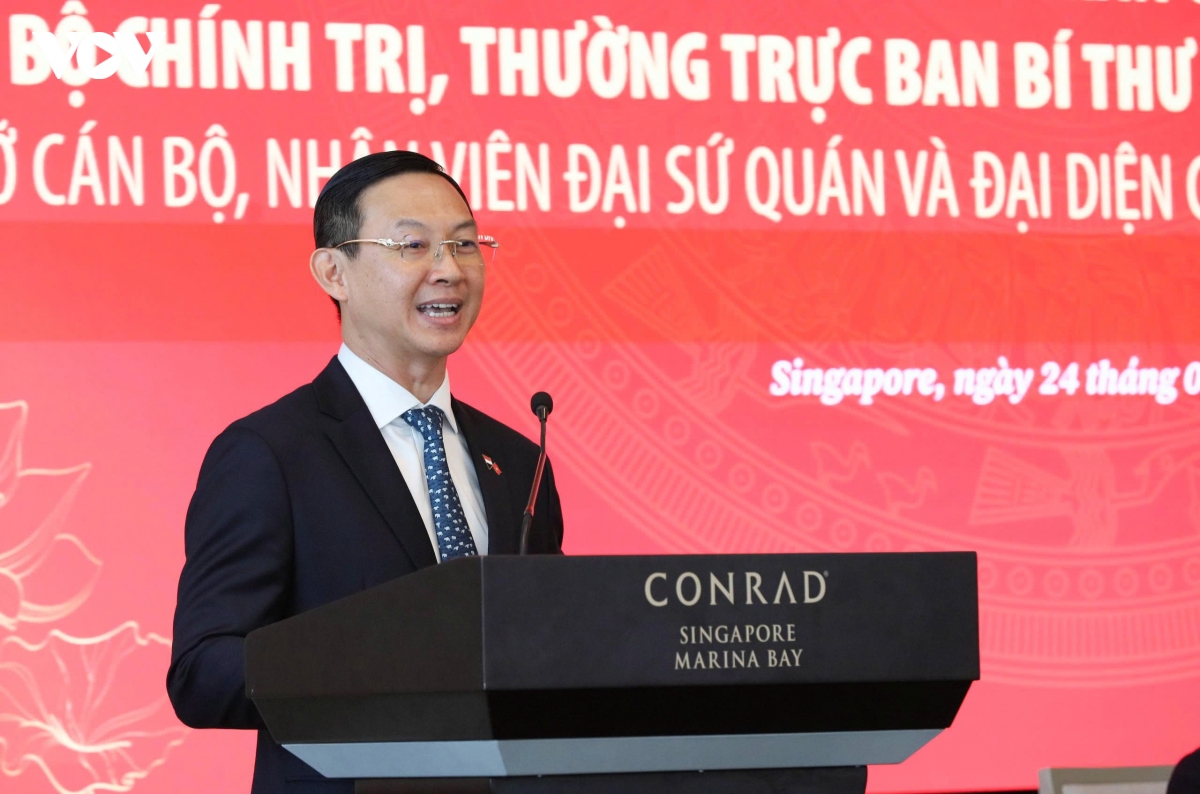 thuong truc ban bi thu tran cam tu gap dai dien cong dong nguoi viet tai singapore hinh anh 6