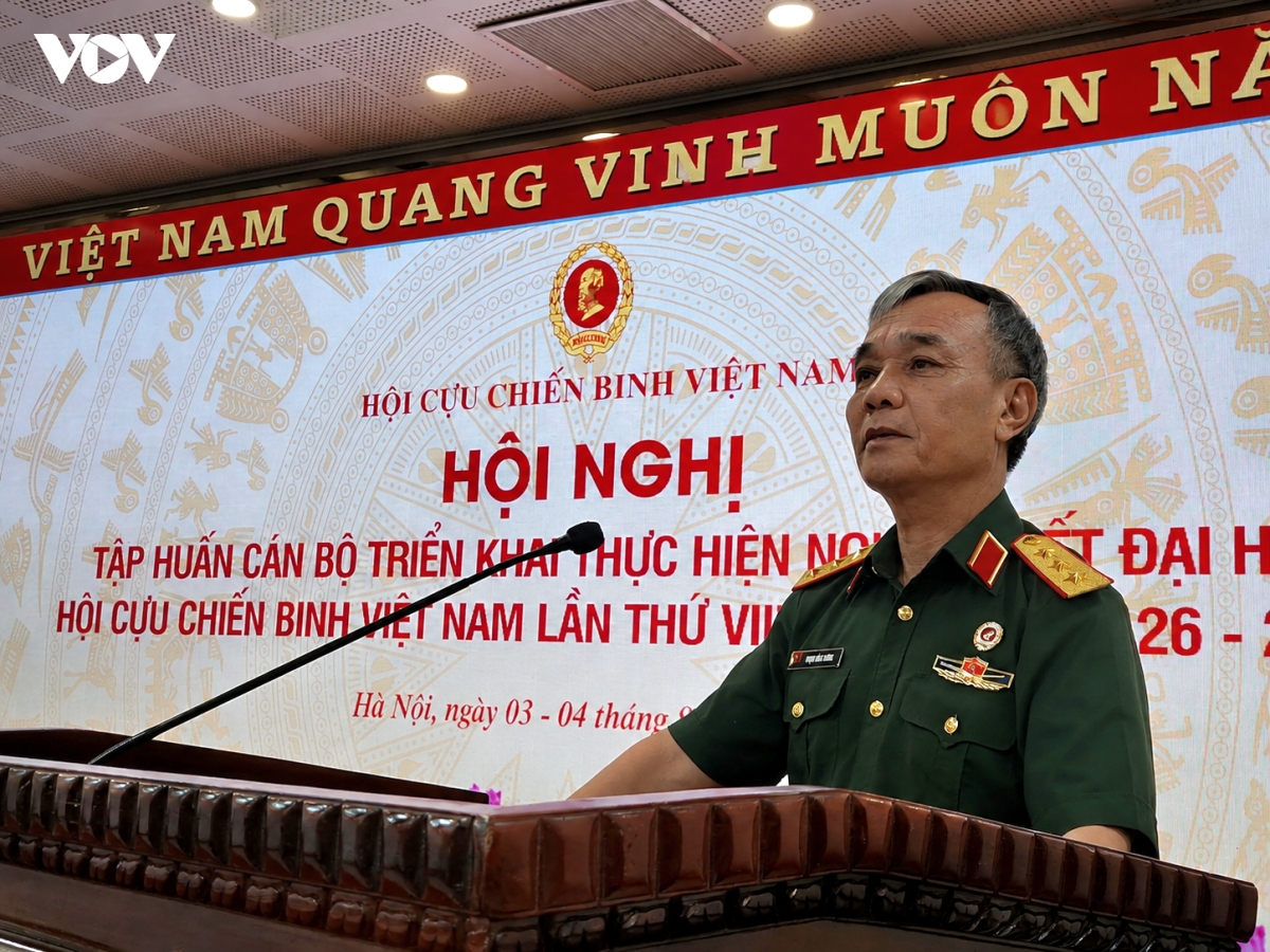 trang bi kien thuc ly luan, quoc phong, an ninh cho can bo hoi cuu chien binh hinh anh 2