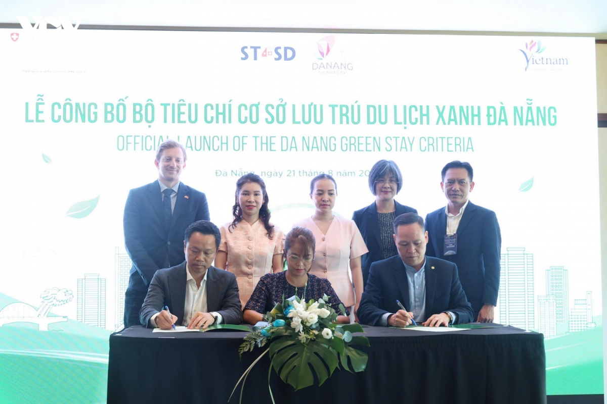 cong bo bo tieu chi co so luu tru du lich xanh Da nang hinh anh 2