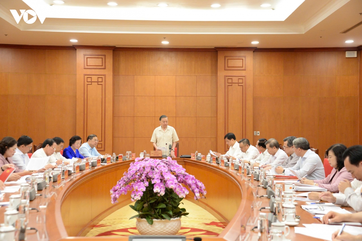 tong bi thu, chu tich nuoc ha tang phai duoc quy hoach, dam bao tam nhin dai han hinh anh 2
