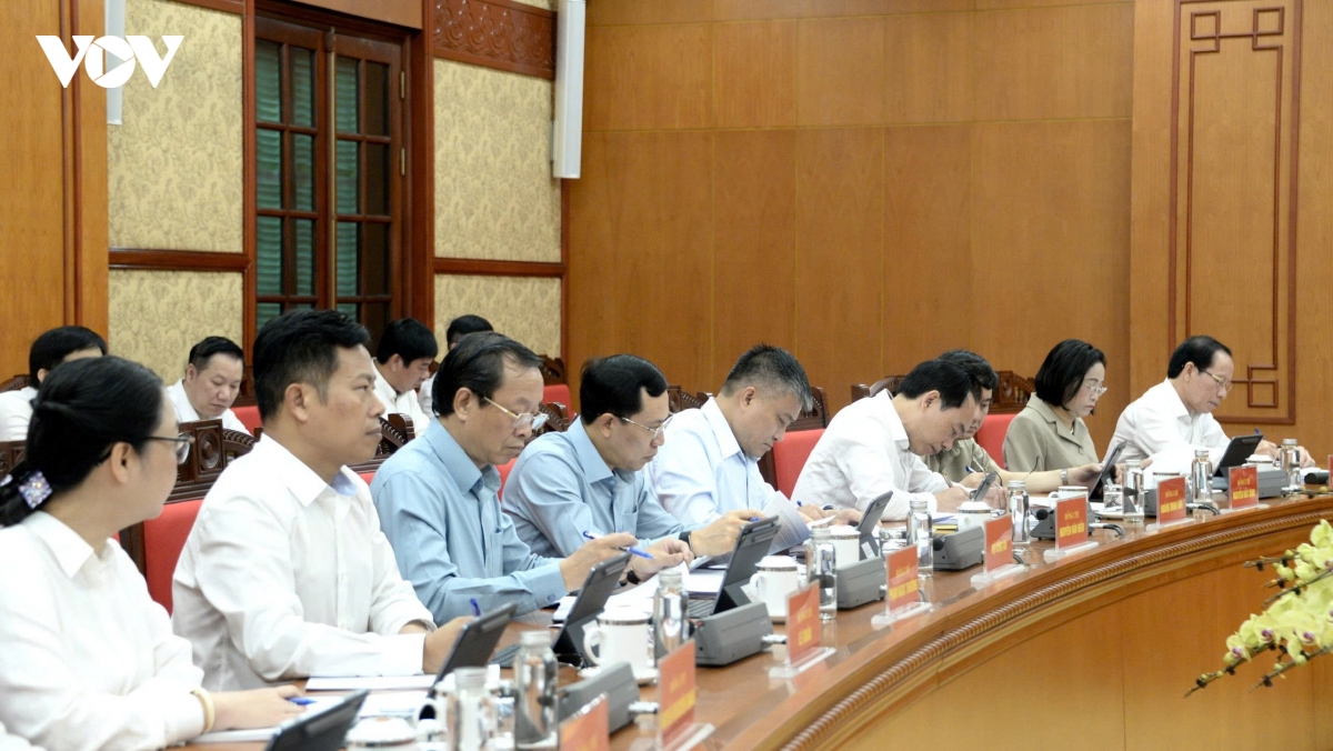 tong bi thu, chu tich nuoc to lam lam viec voi cac co quan ve nghi quyet 71 hinh anh 2