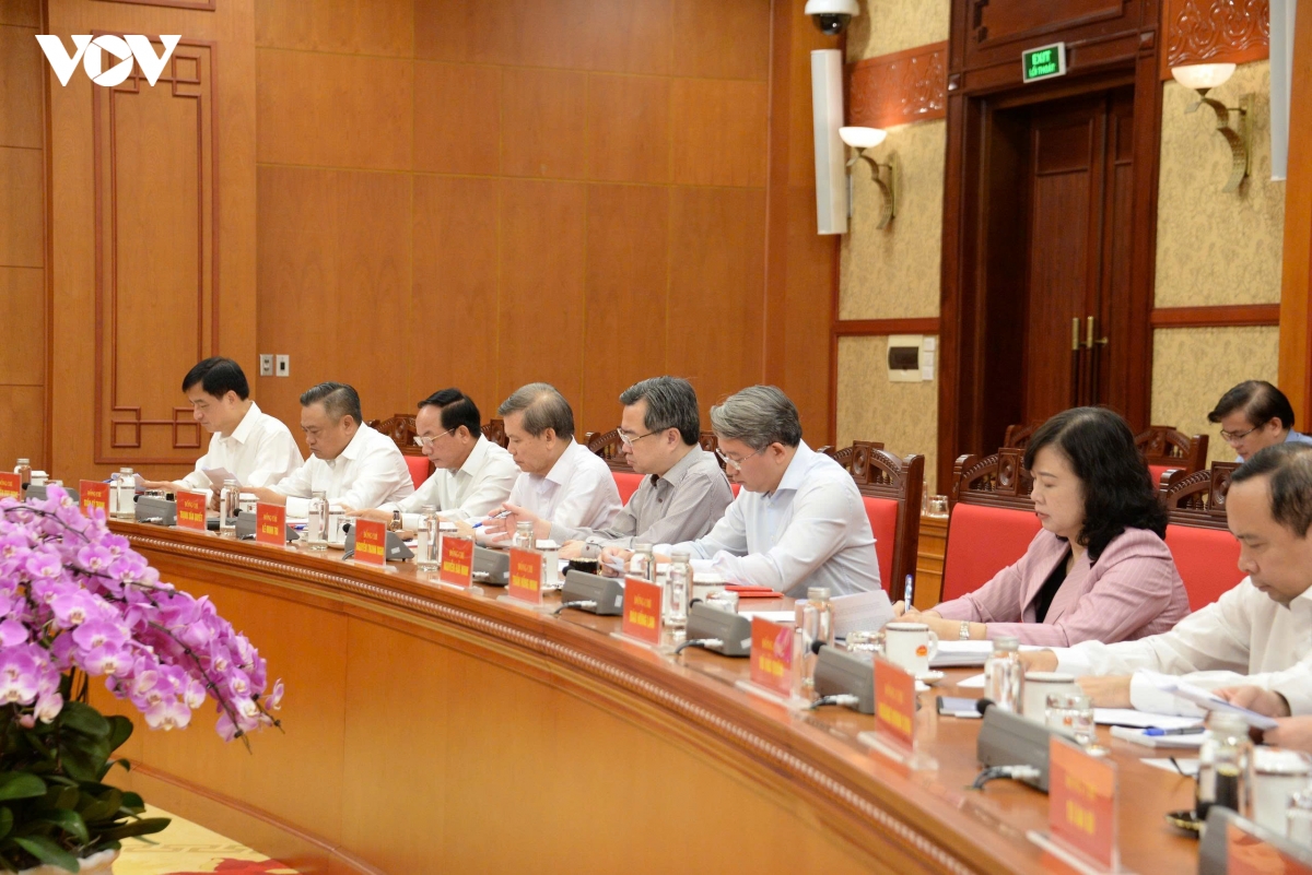 tong bi thu, chu tich nuoc to lam lam viec voi Dang uy chinh phu hinh anh 4