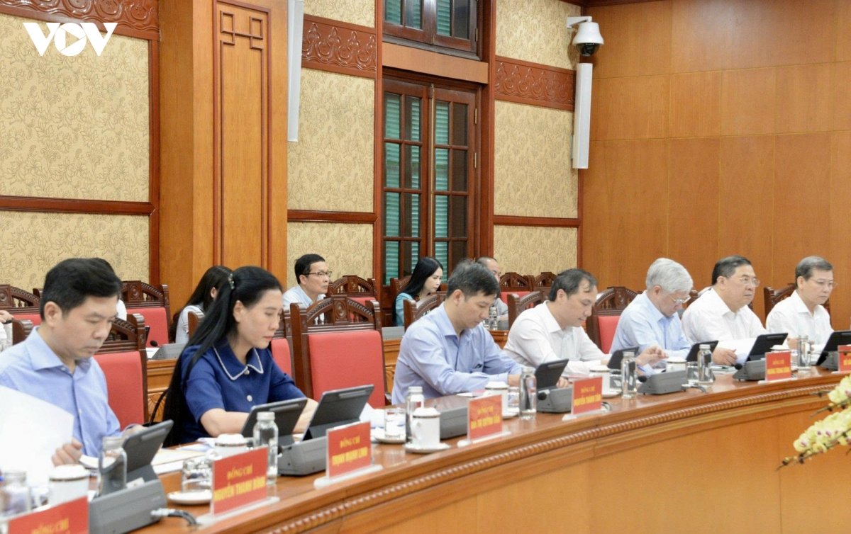 tong bi thu, chu tich nuoc lam viec ve De an tang cuong xay dung, chinh don Dang hinh anh 4