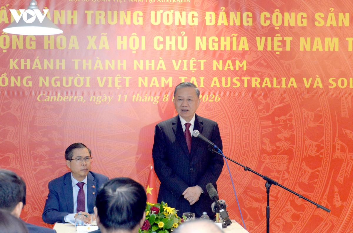 tong bi thu, chu tich nuoc to lam du le khanh thanh nha viet nam tai australia hinh anh 2