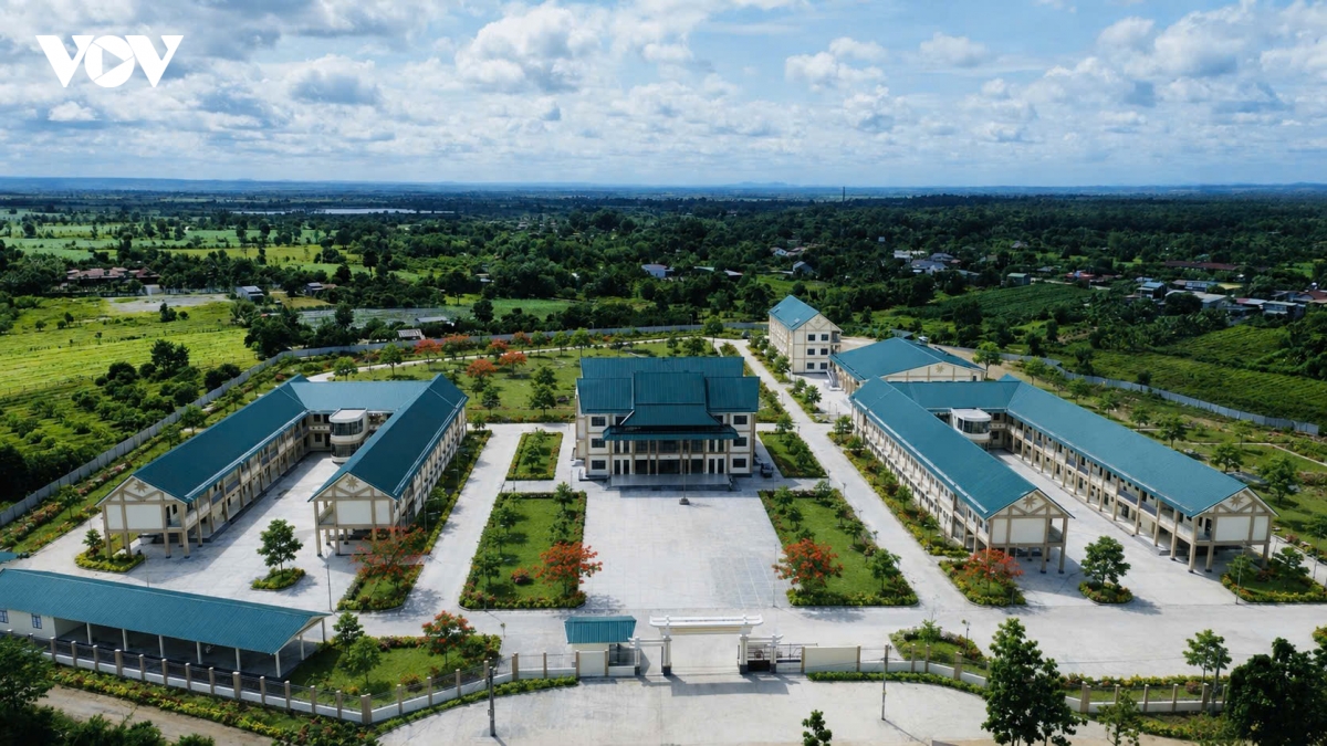 truong noi tru moi chap canh uoc mo hoc sinh vung bien Dak lak hinh anh 1