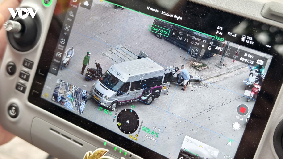 uav ho tro csgt ha noi phat hien hang loat vi pham tren vanh dai 3 hinh anh 3