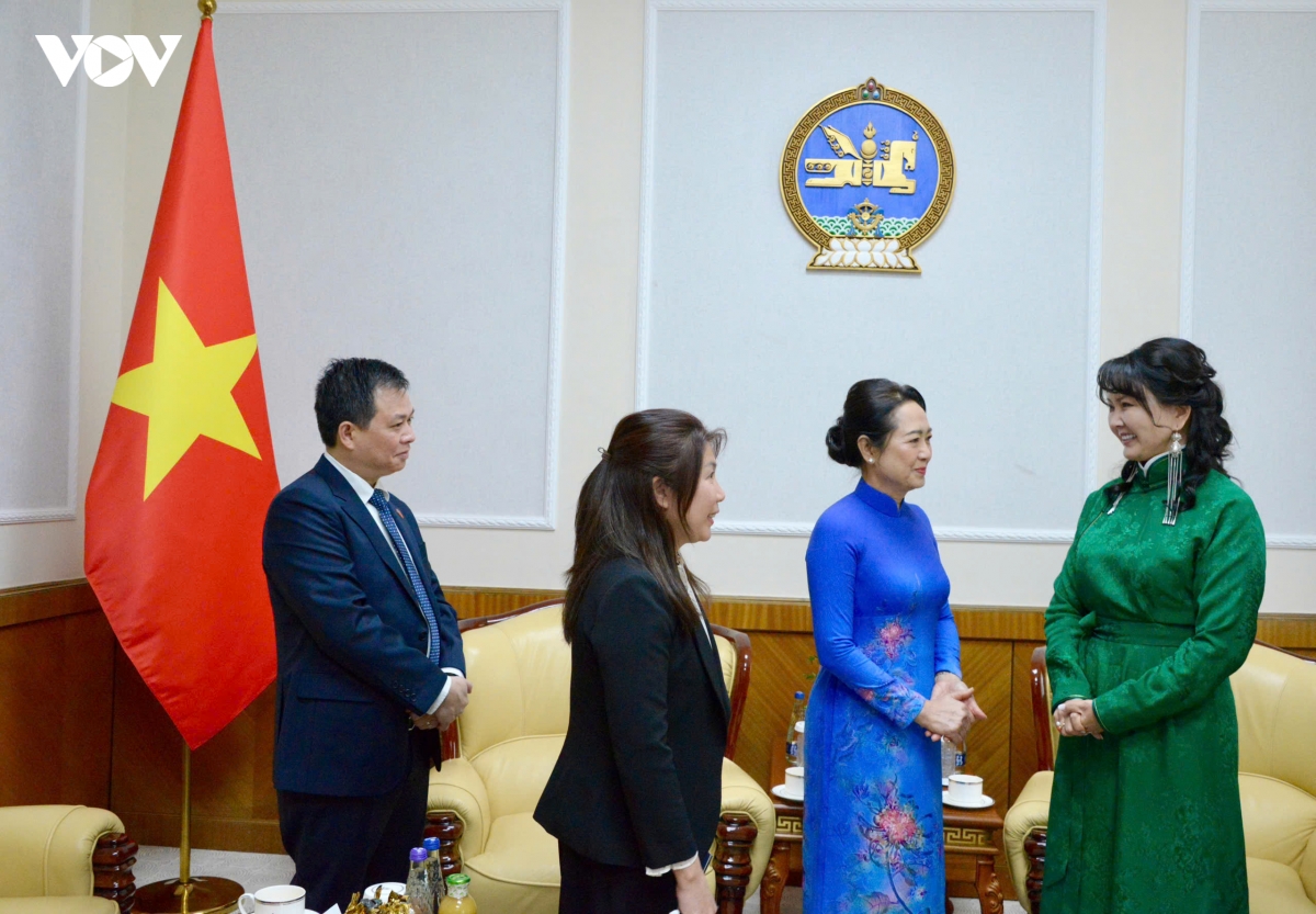 phu nhan nguyen thi thanh nga gap phu nhan gantsetseg tsendsuren hinh anh 10