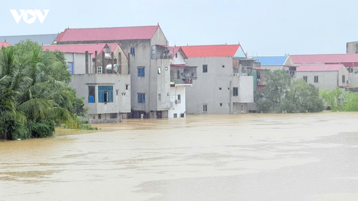 nuoc song bui dang cao, nguoi dan ngoai thanh ha noi chat vat chong ngap hinh anh 9
