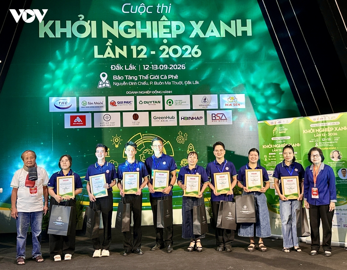 khoi nghiep xanh mien trung - tay nguyen tu nguyen lieu ban dia den kinh te xanh hinh anh 1