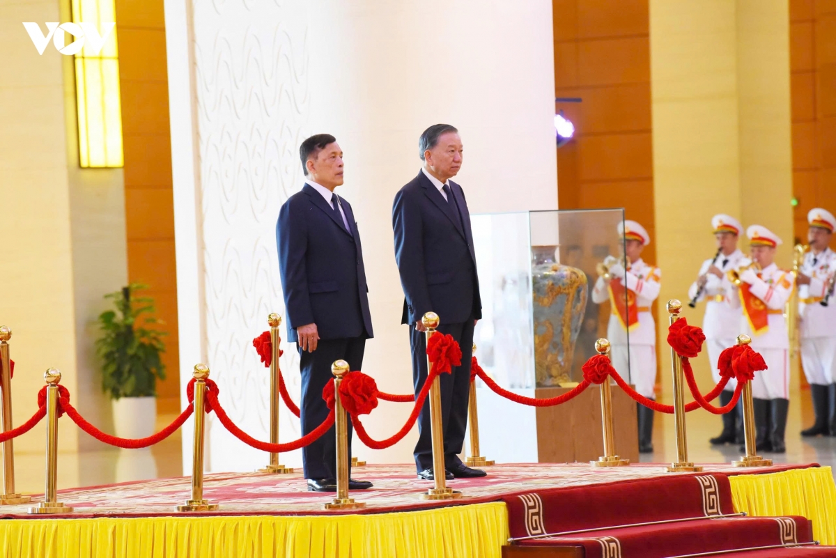 tong bi thu, chu tich nuoc to lam chu tri le don cap nha nuoc nha vua thai lan hinh anh 1