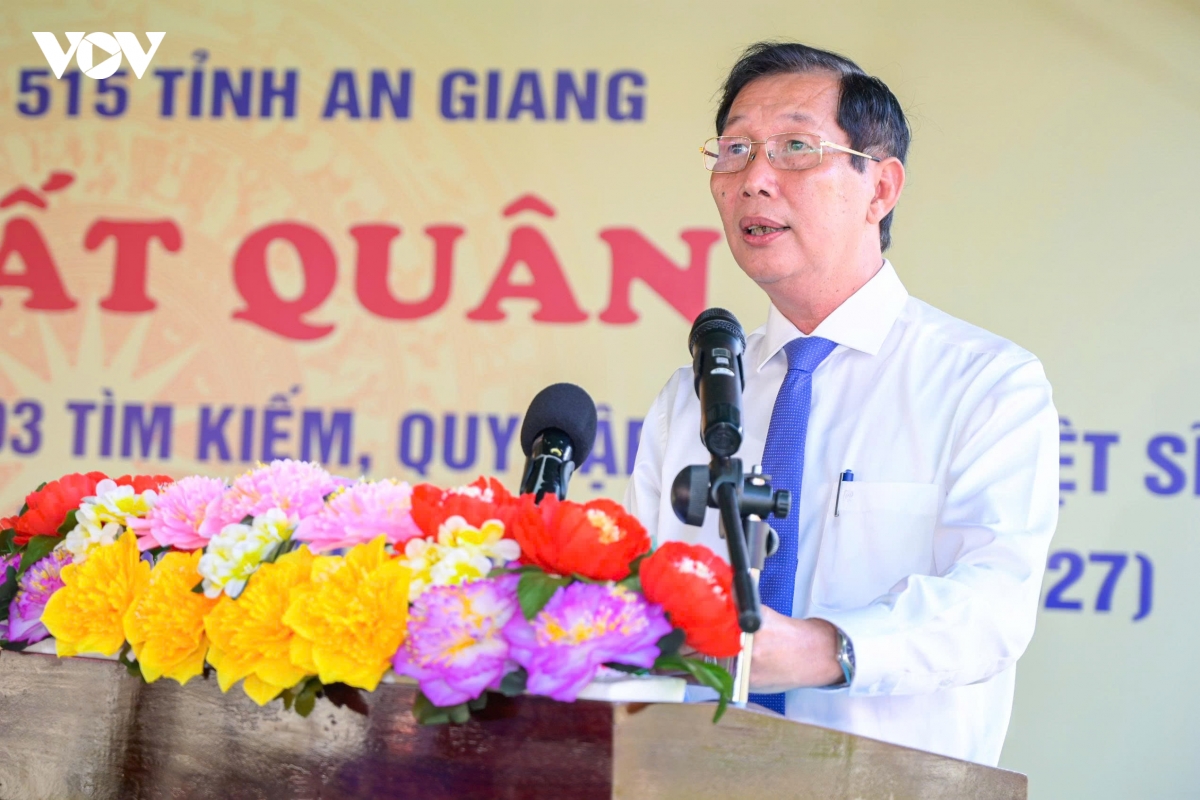 an giang Doi k92, k93 xuat quan tim kiem hai cot liet si tai campuchia hinh anh 1