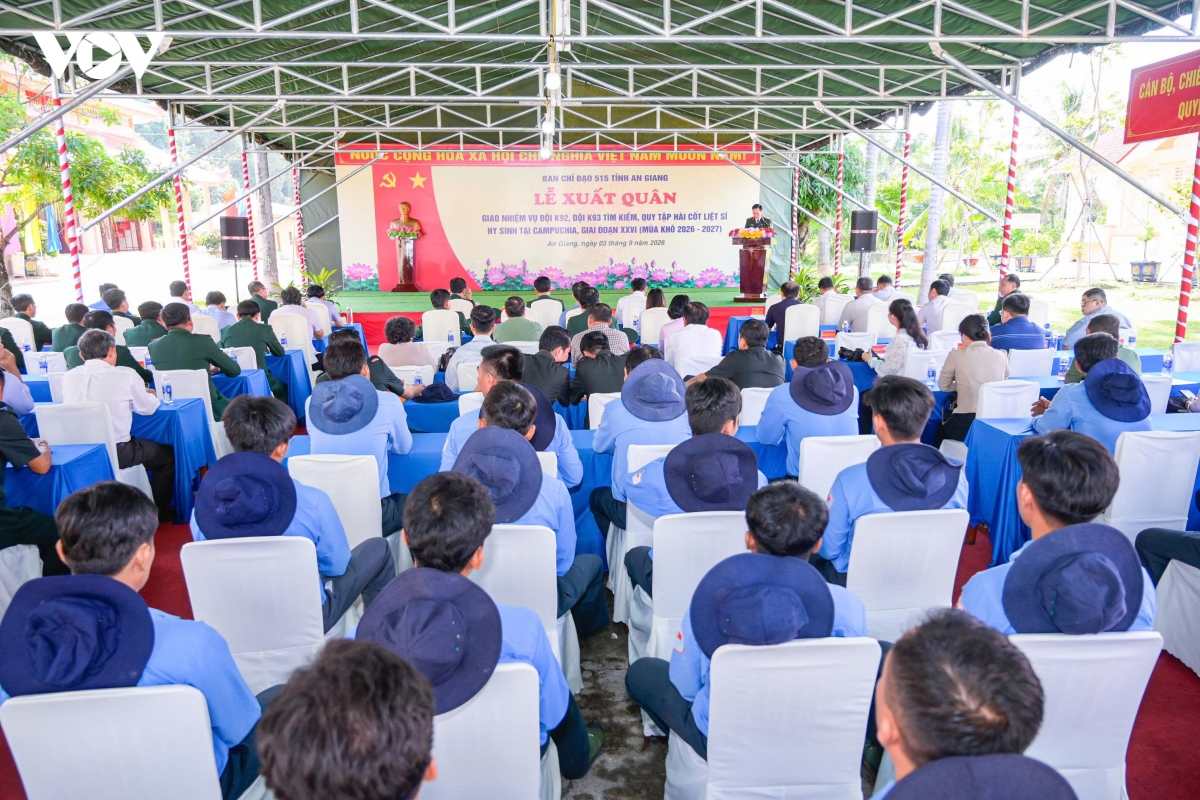 an giang Doi k92, k93 xuat quan tim kiem hai cot liet si tai campuchia hinh anh 2