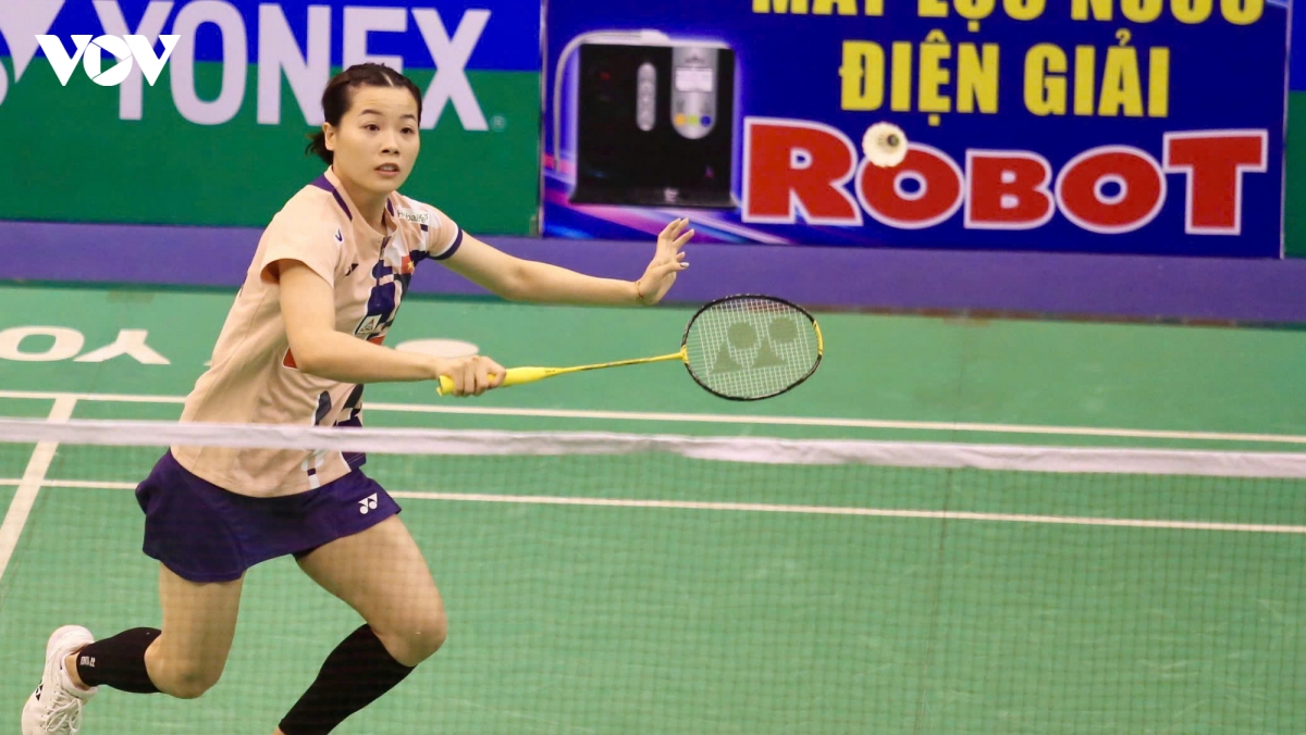 nguyen thuy linh la hat giong so 2 giai cau long vietnam open 2026 hinh anh 2