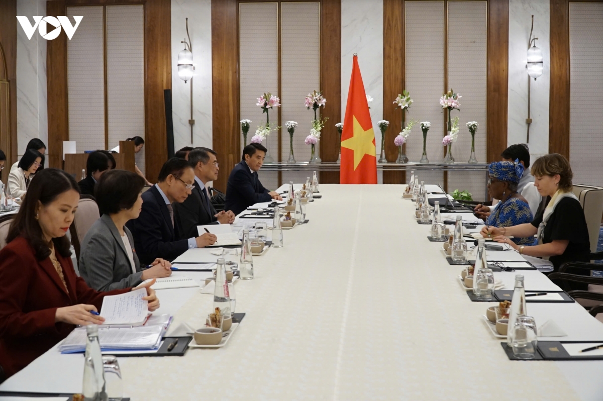 thu tuong le minh hung tiep tong giam doc to chuc thuong mai the gioi hinh anh 1
