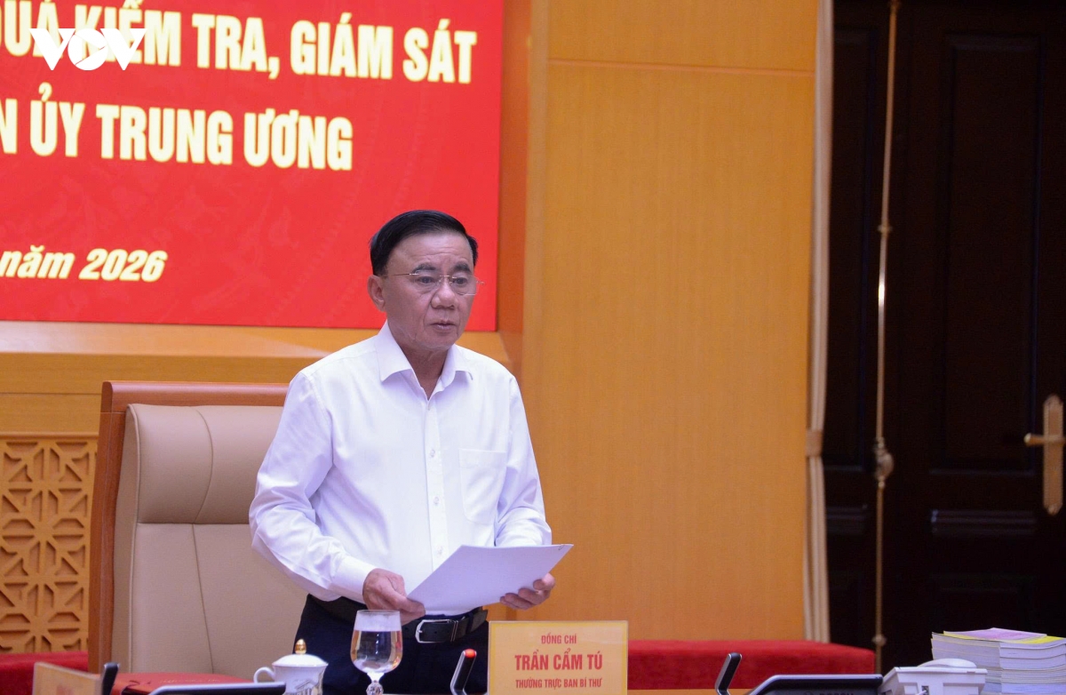 thong qua du thao bao cao kiem tra, giam sat dot 3 doi voi ban thuong vu quan uy trung uong hinh anh 2