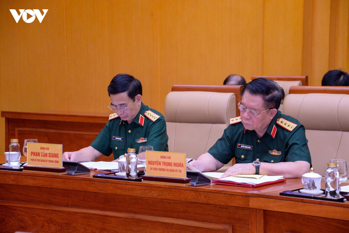 thong qua du thao bao cao kiem tra, giam sat dot 3 doi voi ban thuong vu quan uy trung uong hinh anh 3