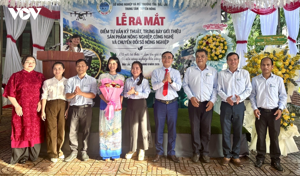 Dak lak mo diem tu van, ket noi cong nghe voi san xuat nong nghiep hinh anh 1