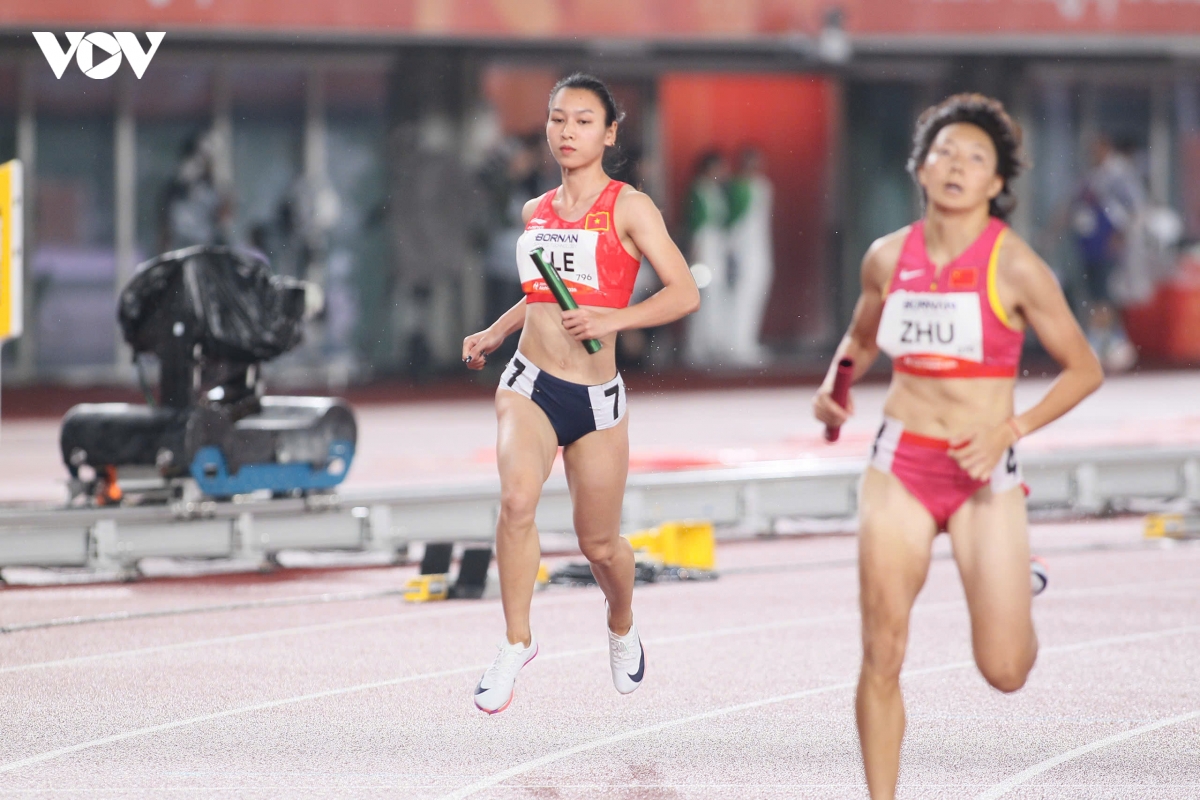 asiad 2026 ngay thi dau 27 9 Dien kinh viet nam vao chung ket chay 4x100m nu hinh anh 48