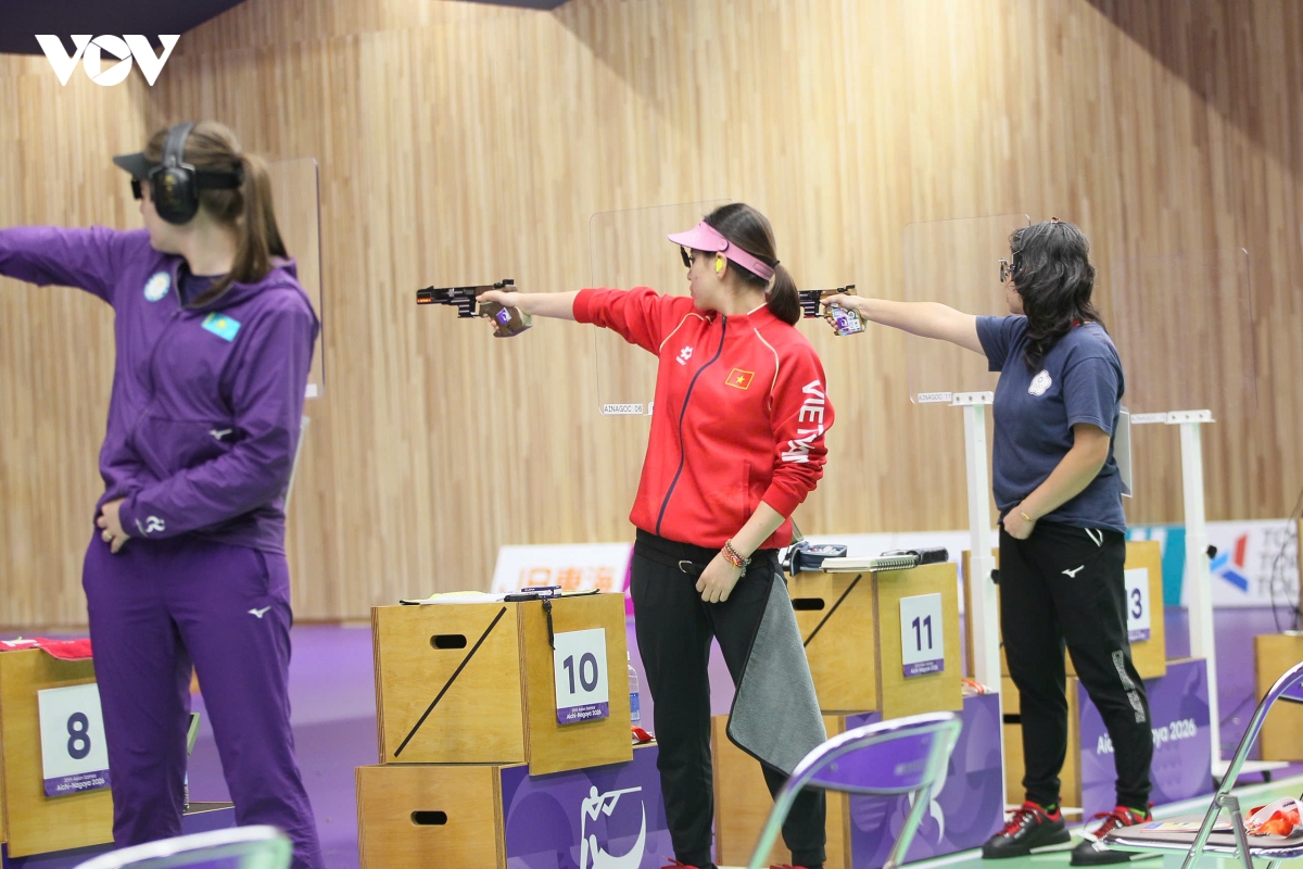 asiad 2026 ngay thi dau 27 9 Dien kinh viet nam vao chung ket chay 4x100m nu hinh anh 9