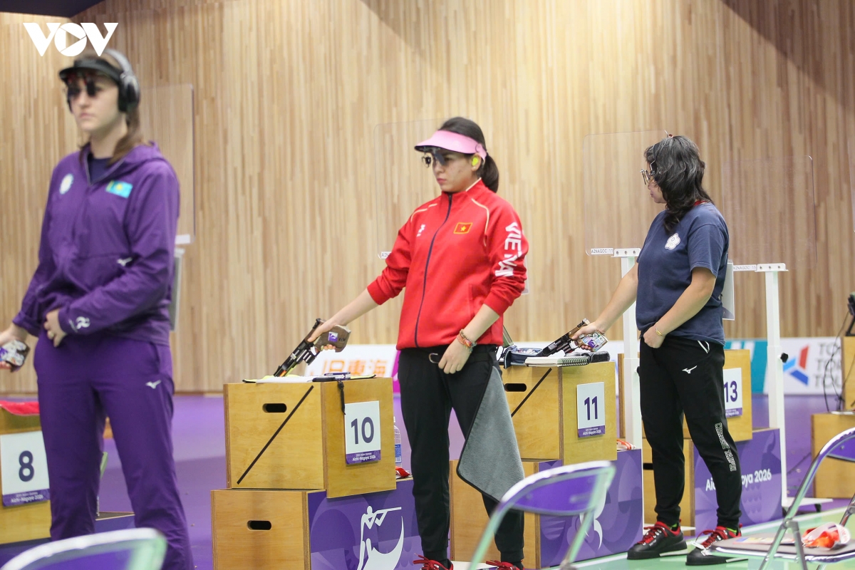 asiad 2026 ngay thi dau 27 9 Dien kinh viet nam vao chung ket chay 4x100m nu hinh anh 11