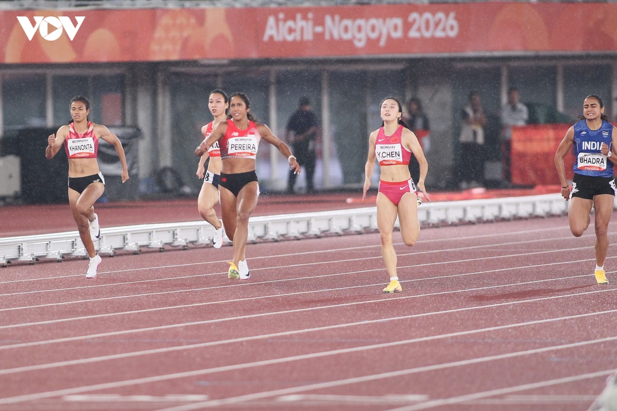 asiad 2026 ngay thi dau 27 9 Dien kinh viet nam vao chung ket chay 4x100m nu hinh anh 36