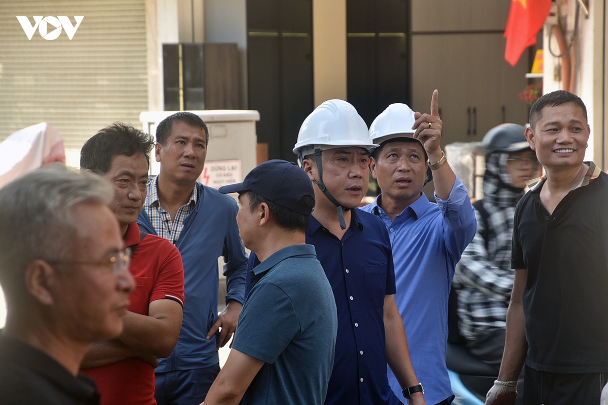 nguoi dan roi nha, ban giao mat bang du an bai do xe giua vanh dai 1 va la thanh hinh anh 5
