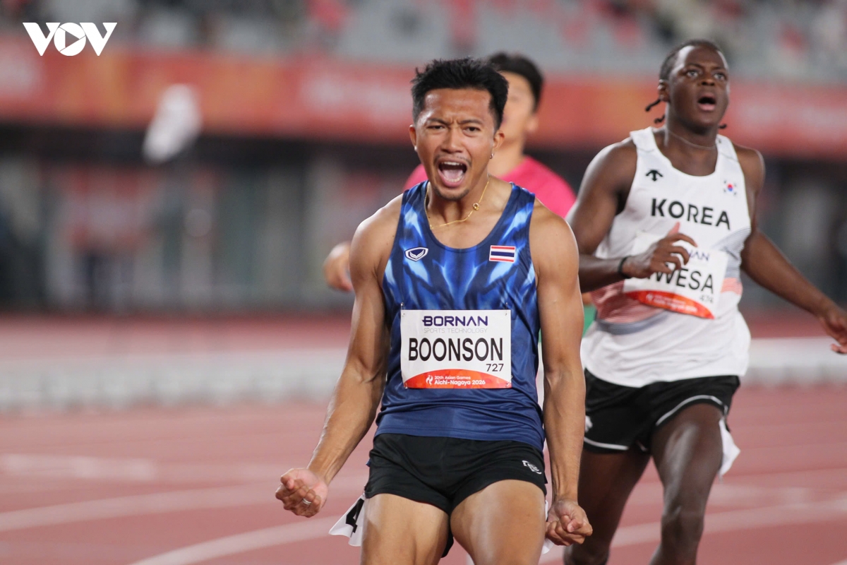 vDv thai lan gianh hcv chay 100m nam, pha 2 ky luc asiad hinh anh 2
