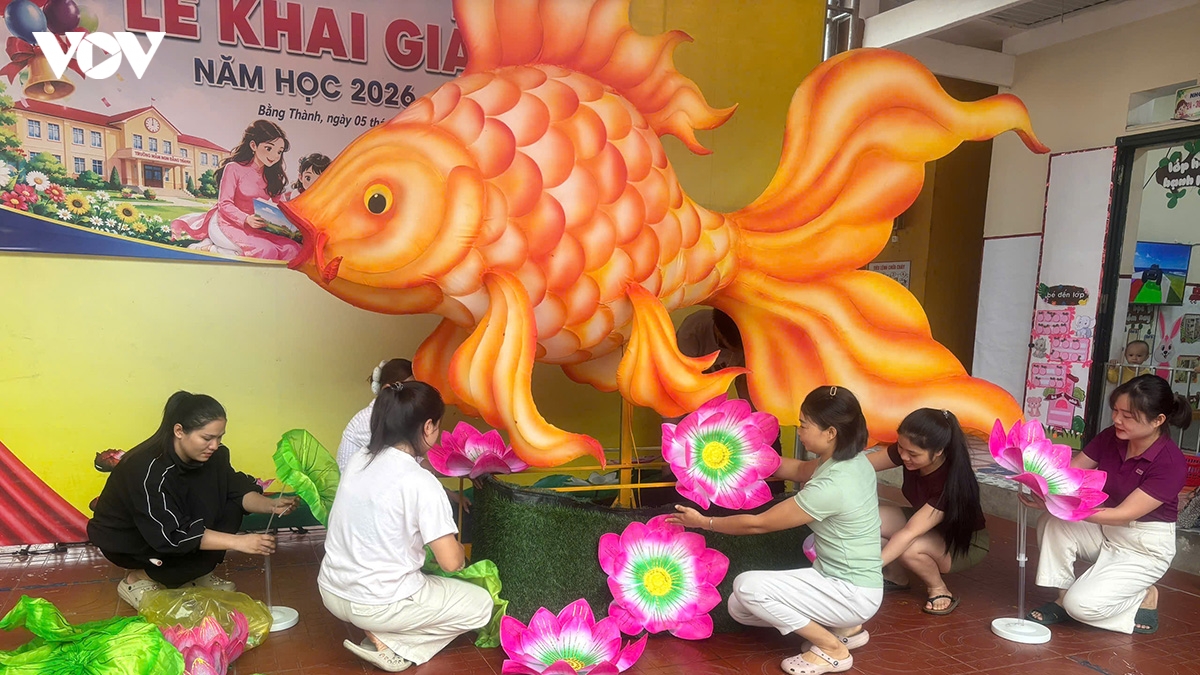 ron rang mua trung thu o vung cao tinh thai nguyen hinh anh 1