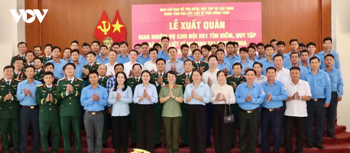 Dong thap xuat quan tim kiem, quy tap hai cot liet si tai campuchia hinh anh 1