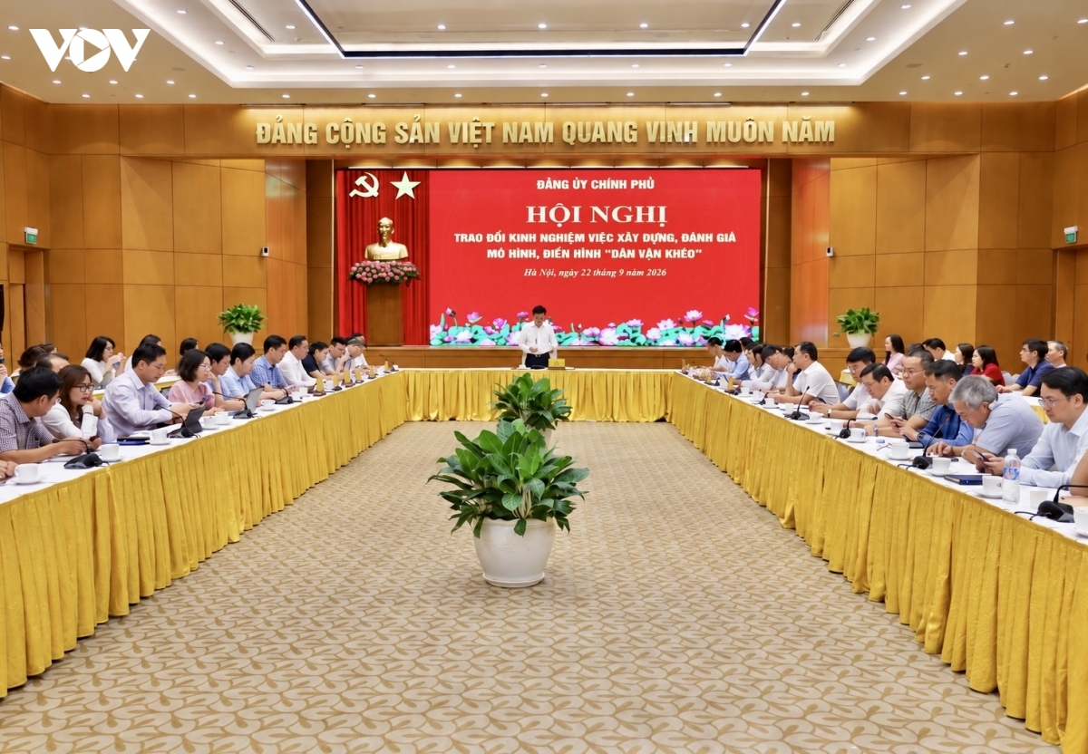 Dang bo chinh phu lan toa suc manh dan van kheo tu gan 400 mo hinh thuc tien hinh anh 1