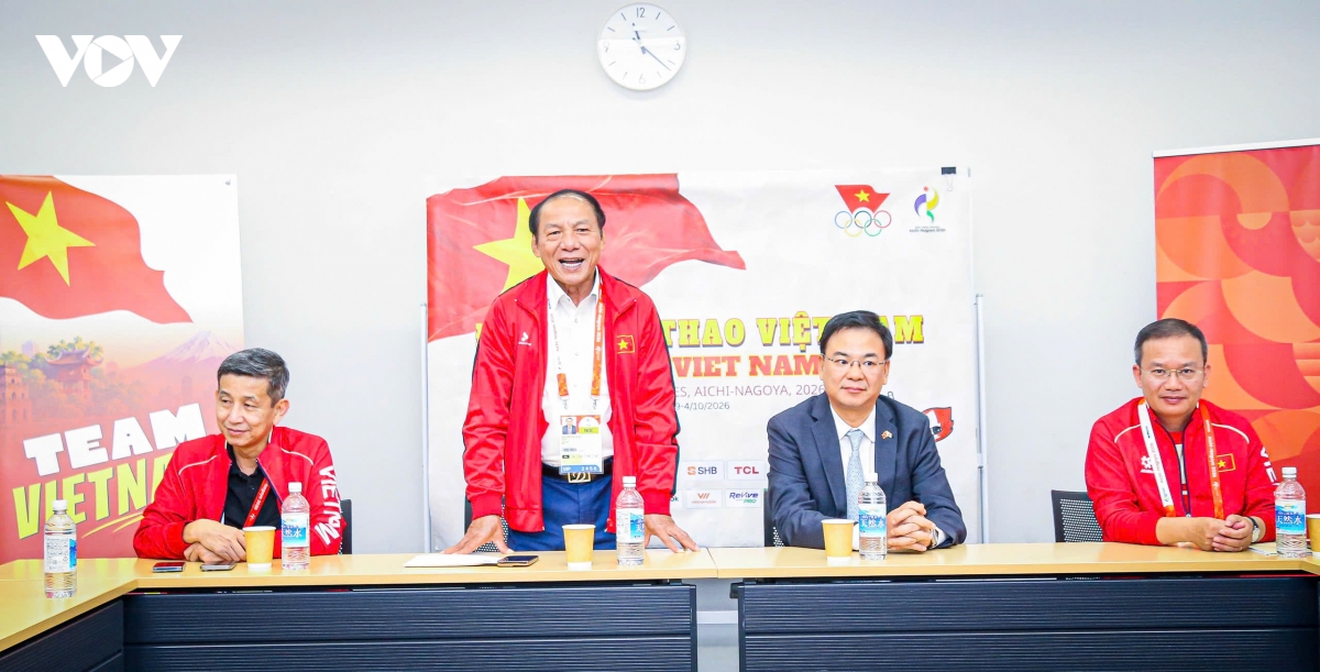 chu tich Uy ban olympic viet nam dong vien Doan the thao viet nam du asiad 2026 hinh anh 1