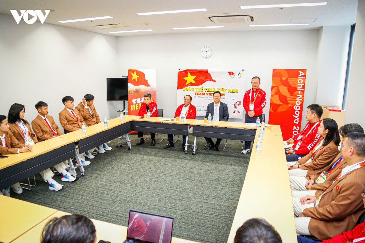 chu tich Uy ban olympic viet nam dong vien Doan the thao viet nam du asiad 2026 hinh anh 2