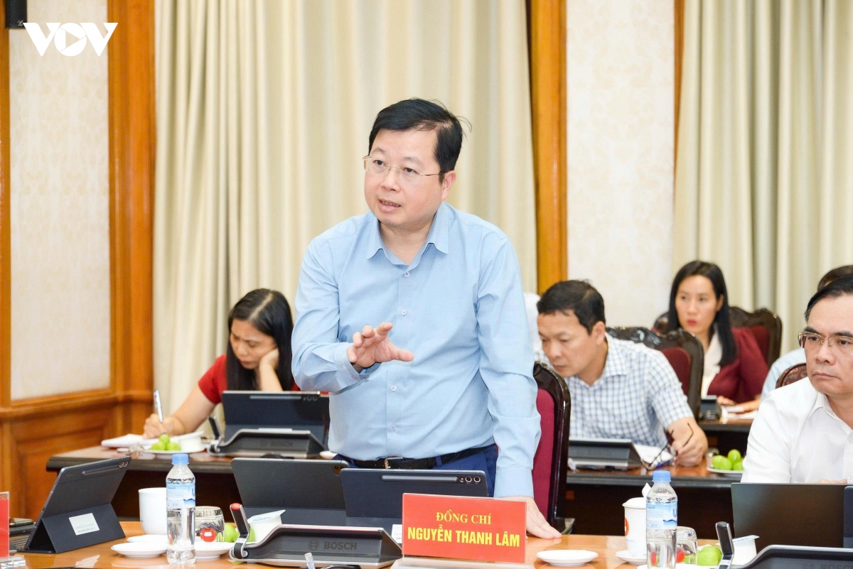 thuong truc ban bi thu chu tri hop ve he thong quan ly cong viec, danh gia can bo hinh anh 6