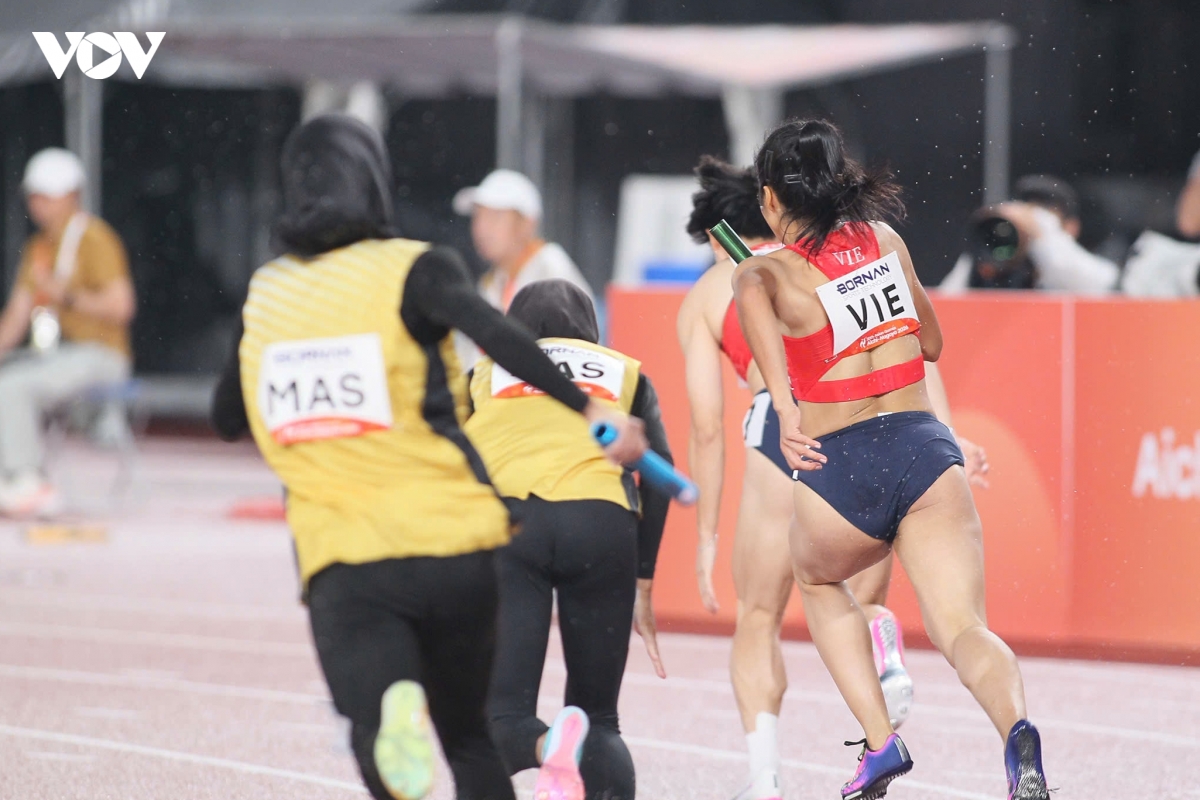 asiad 2026 ngay thi dau 27 9 Dien kinh viet nam vao chung ket chay 4x100m nu hinh anh 46