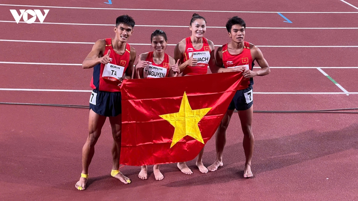Điền kinh Việt Nam giành huy chương đầy kịch tính tại ASIAD 2026