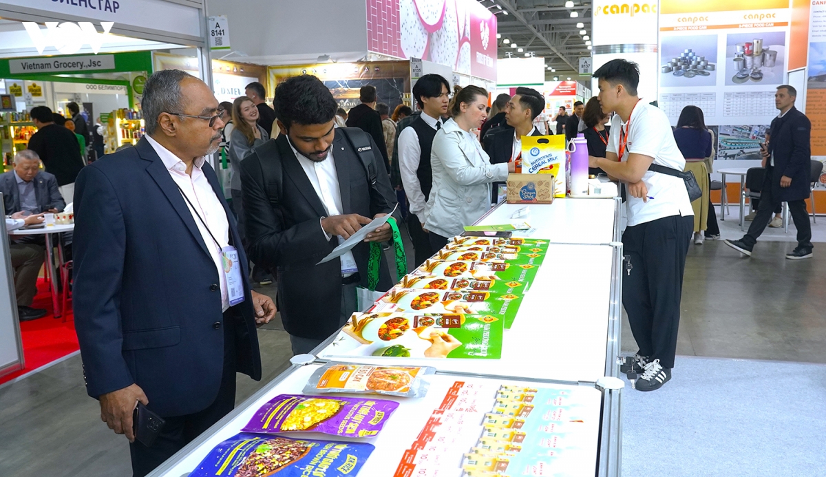 doanh nghiep viet nam tim co hoi mo rong thi truong nga tai worldfood moscow hinh anh 1