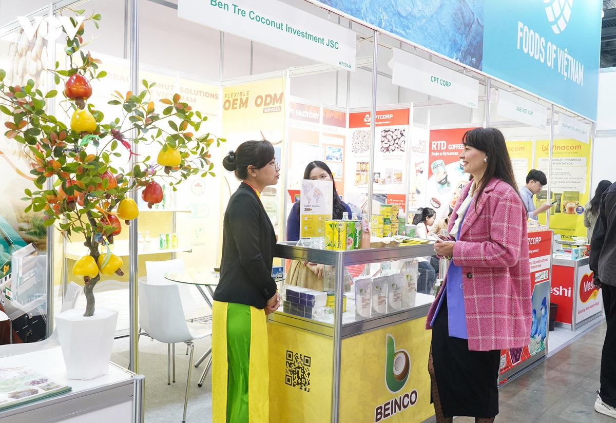 doanh nghiep viet nam tim co hoi mo rong thi truong nga tai worldfood moscow hinh anh 2