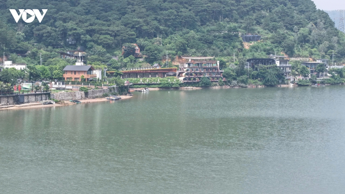 hien trang ho Dong Do, ha noi sau khi cac cong trinh vi pham bi thao do hinh anh 10