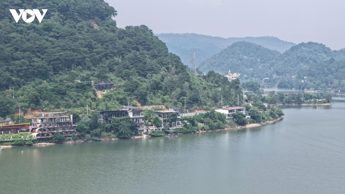 hien trang ho Dong Do, ha noi sau khi cac cong trinh vi pham bi thao do hinh anh 11