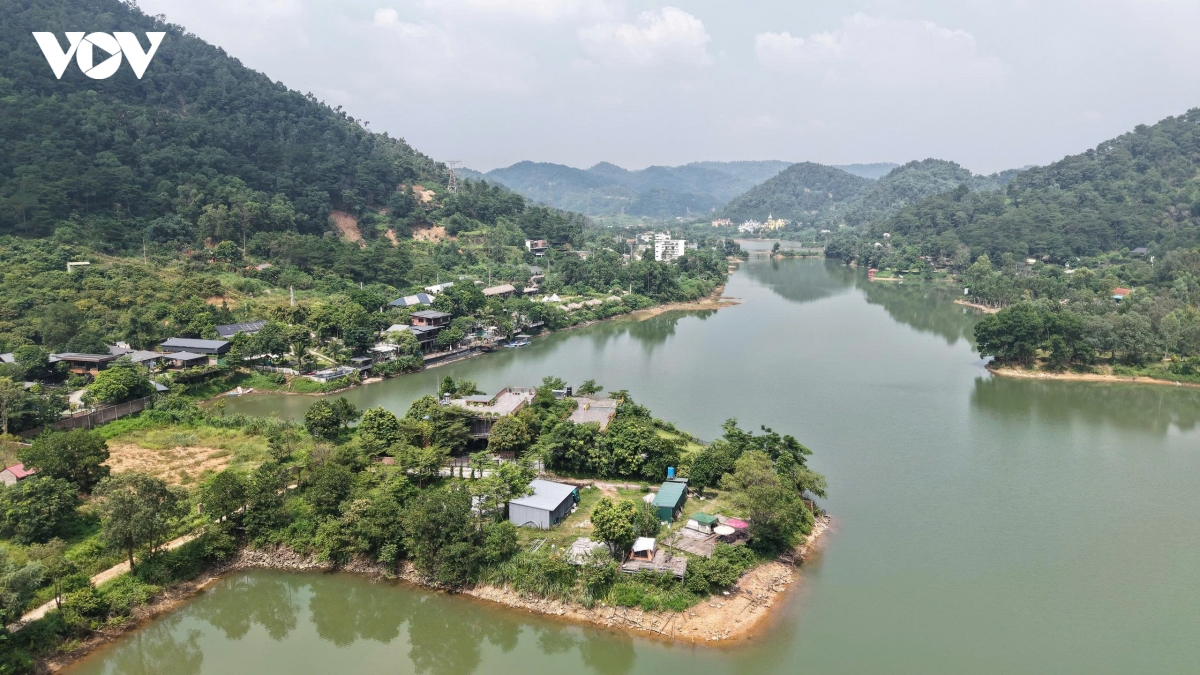 hien trang ho Dong Do, ha noi sau khi cac cong trinh vi pham bi thao do hinh anh 12