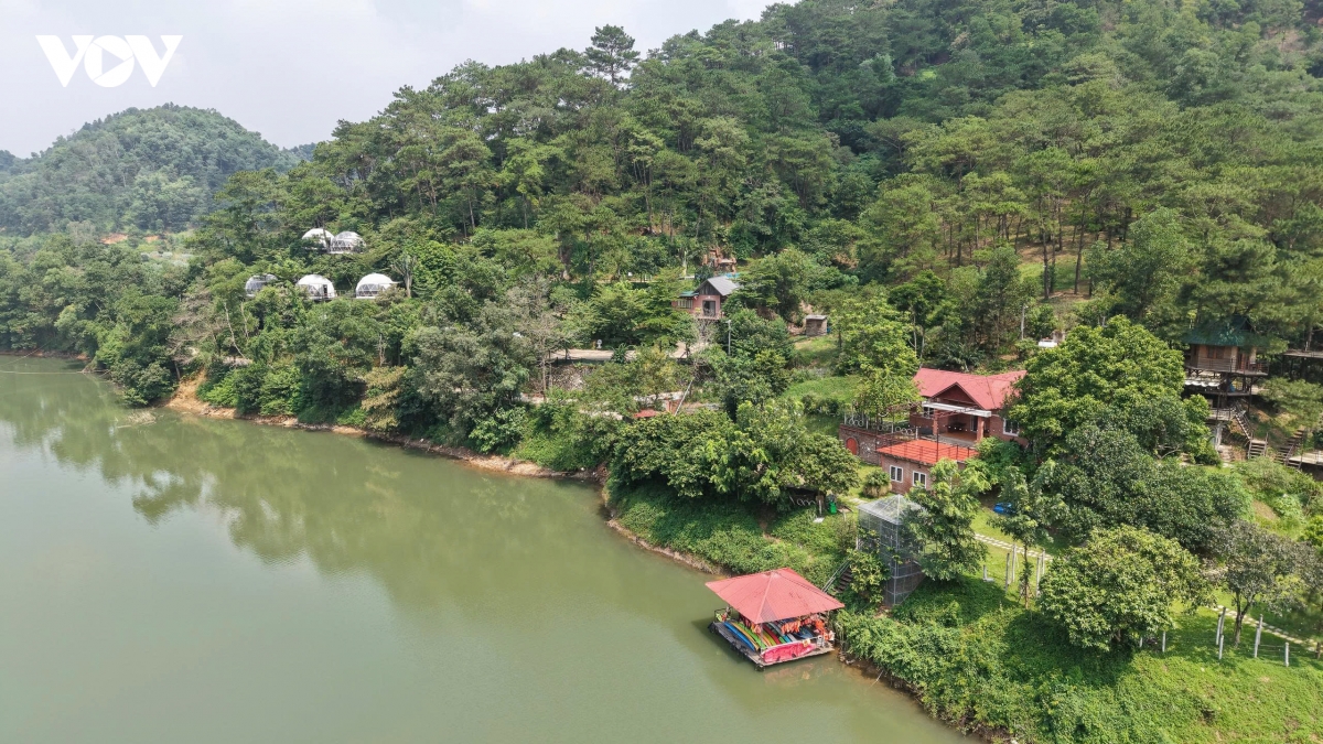 hien trang ho Dong Do, ha noi sau khi cac cong trinh vi pham bi thao do hinh anh 13