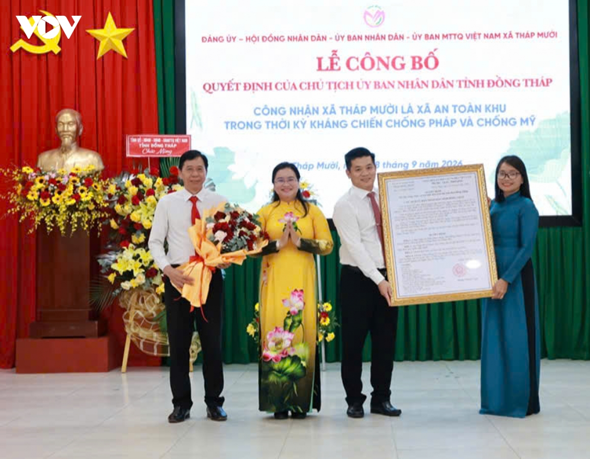 Dong thap co them 15 xa, phuong an toan khu thoi khang chien hinh anh 1